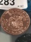 .999 1oz Copper Round - Aquarius Zodiac Token