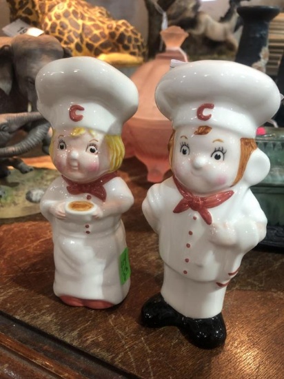Campbell's Soup Boy & Girl S & P Shakers   1998