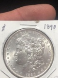 1890 P Morgan Silver $1 Dollar Coin