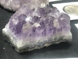 3 Amethyst Crystal Rock  2 1/2
