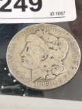 1883 P Morgan Silver $1 Dollar Coin