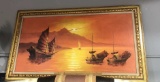 large sailboat painting