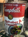 Campbell's Alphabet Crayons in Tin