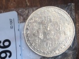 Silver Plated BIT Coin