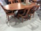 Nice Cherry Large Dining Room Table And Chairs