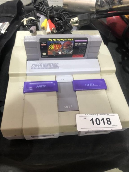 Super Nintendo console