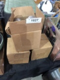 boxes of metal jiggers