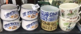 Collection of soup mugs