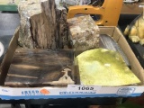 Petrified wood blocks