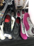 Assorted womens' running shoes