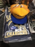 SD Chargers licensed hats and banners