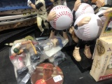 assorted baseball collectibles