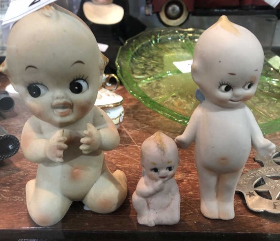 3 kewpie dolls