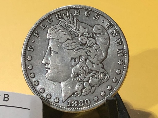 1880 O Silver Morgan $1 Dollar Coin