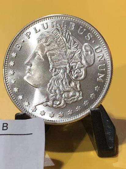 .999 1 oz Silver Round - Morgan Dollar Motif