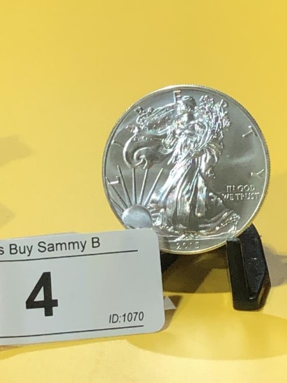 2015 .999 1 OZ Silver Eagle $1 Dollar Coin