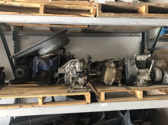 Middle Shelf of Motors and Parts