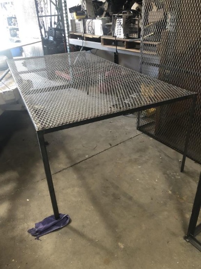 2 Metal Welding Steel Tables