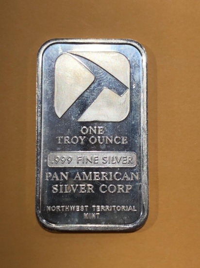 .999 1oz Silver Bar - Pan American Silver Corp