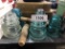 5 Insulators & 2 Wood Insulator Holders