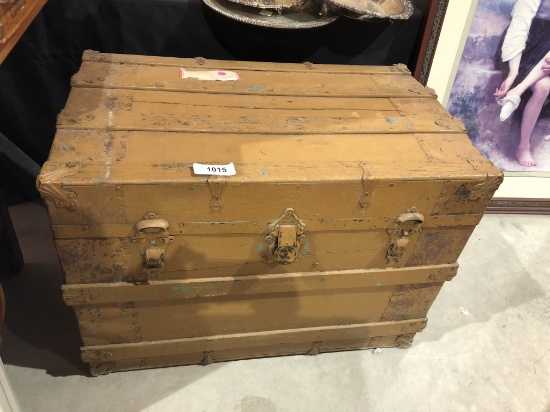 wooden Antique trunk