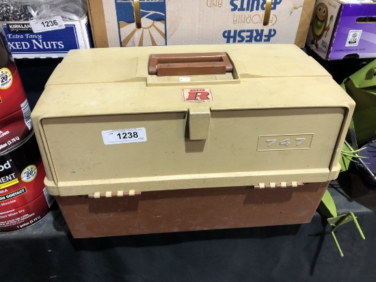 large tackle box w/ contents