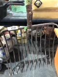 Antique Bale Fork Head