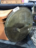 Large Heavy Metal Art Lid