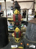 Wooden Craved Small Totem Pole