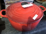 le creuset lidded pot