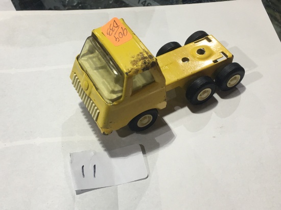 Tonka Die Cast Small Yellow Truck Cab