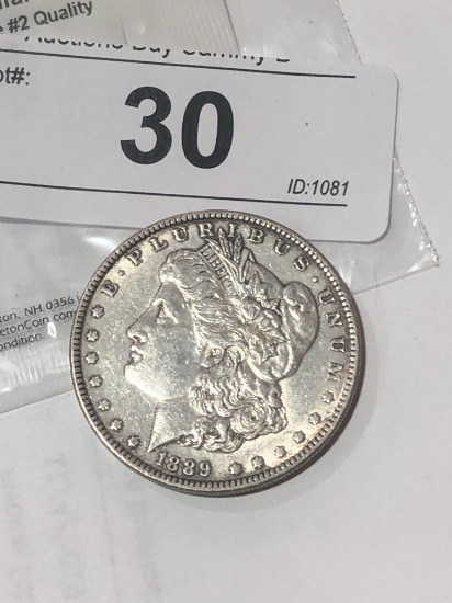 1889 Morgan Silver Dollar - Extra Fine