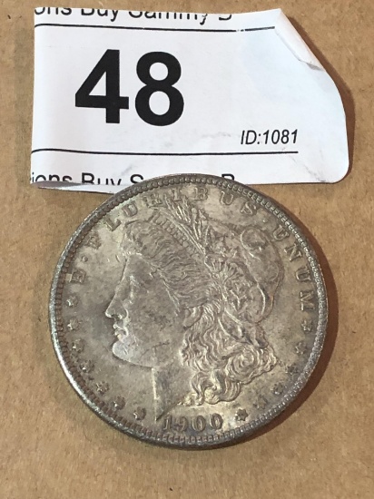 1900 P Morgan Silver $1 Dollar Coin