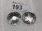 2 -.999 1/2oz Silver Rounds - Sunshine Minting
