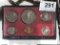 1976 United States Proof Set Cracked Case 6 Coins