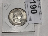 1960 D Silver Ben Franklin Half Dollar