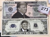 1,000,000 Commander in Chief and $20 2020 Re-