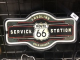 neon route 66 sign needs power adapter