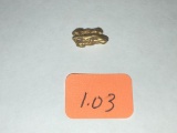 1.03 grams California river  gold nugget