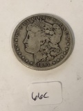 1891 O Morgan Silver $1 Dollar coin