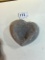 Geode Crystal Heart Shaped Stone