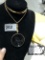 Third Eye Necklace - Gold Tone Magnifying Necklace