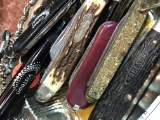 Pocket Knives                   Dish Not Included