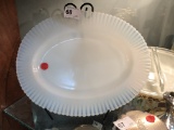 Iridescent Pearl Oval Platter