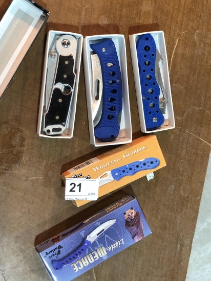 3 different Pocket Knives -  All for one $