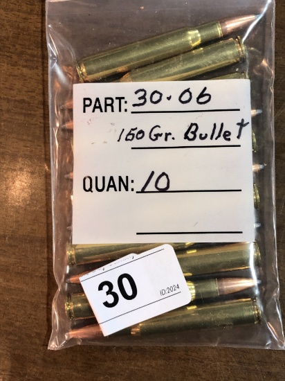 30-06  10 Rounds of ammo