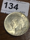 1922 P Peace Silver $1 Dollar Coin