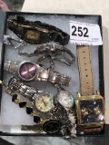 Assortment of fashion watches, as found