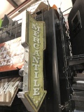 Battery operated Mercantile sign