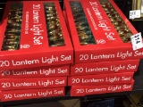 2 lots of 4 boxes mini lights Lanterns